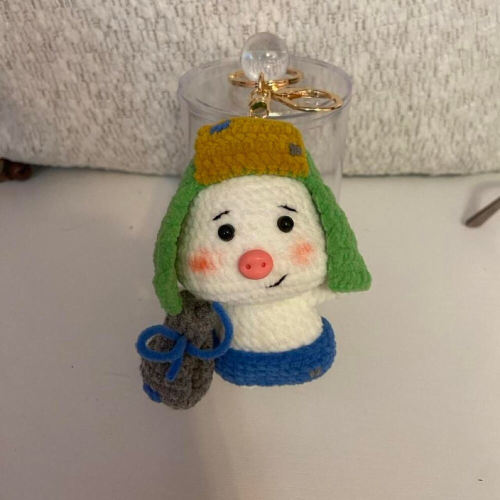 Handmade Crocheted Keychain